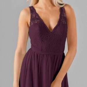 Kennedy Blue Sadie Gown in Eggplant 